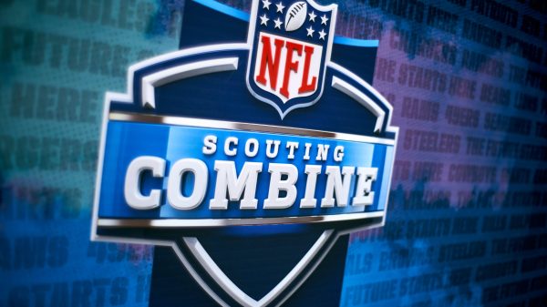NFL Scouting Combine 2024 - INDIANAPOLIS IN MARCH 02 A detailed view of the NFL American Football Herren USA Scouting Combin