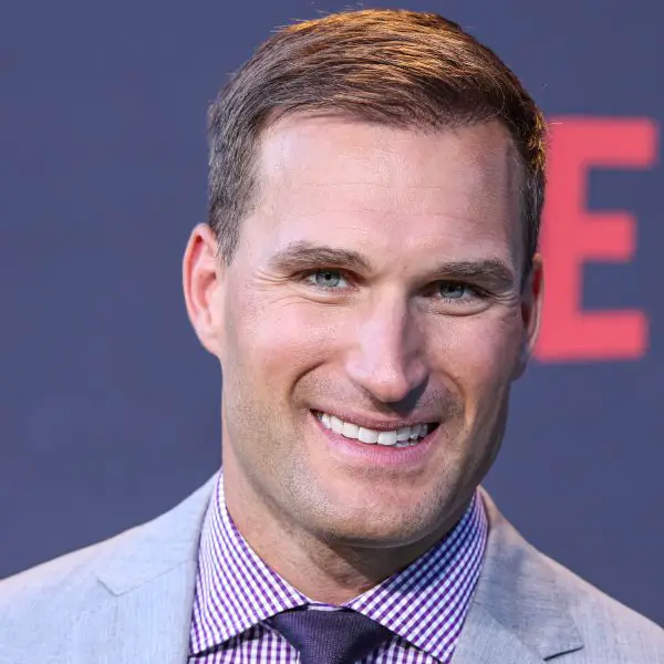American football Atlanta Falcons quarterback for the Minnesota Vikings of the National Football League Kirk Cousins arrives at the Los Angeles Premiere Of Netflix's 'Quarterback' Season 1 held at the Netflix Tudum Theater on July 11, 2023 in Hollywood, Los Angeles, California, United States. (Photo by Xavier Collin/Image Press Agency)